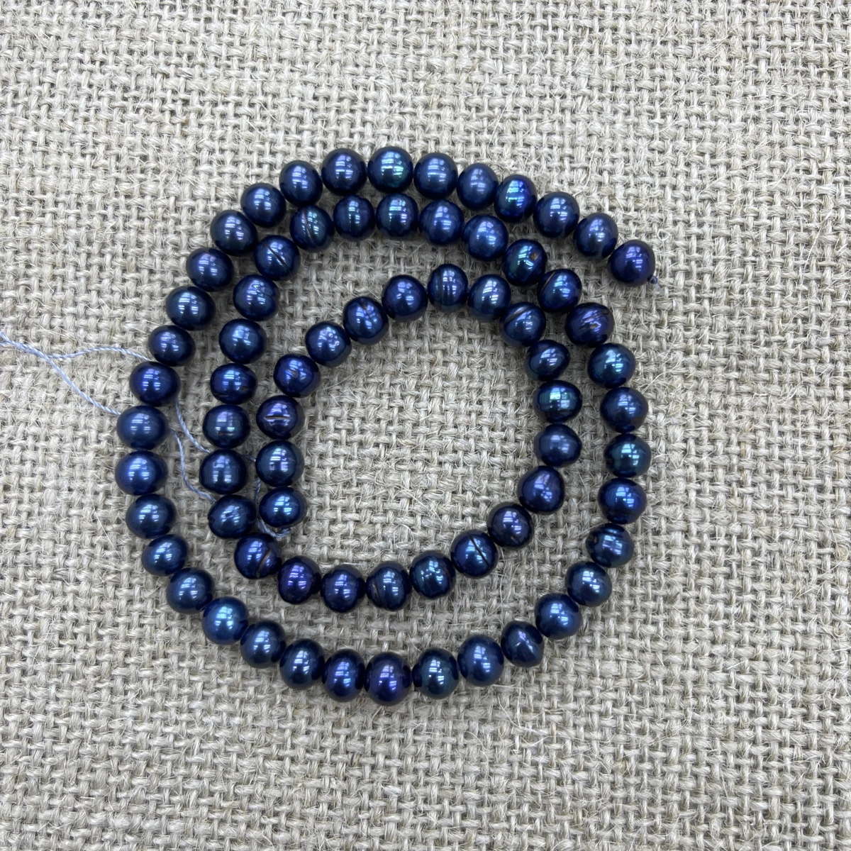 

A 7-8mm Black Potato-shaped Semi-finished Natural Freshwater Pearl Beads for Jewelry Making DIY Necklace Bracelet Accessories