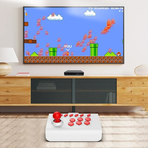 Consola de juegos Arcade Retro 6 en 1, Joystick basculante inalámbrico con Bluetooth, controlador de lucha con cable para Nintendo Switch, PS4, PS3, PC