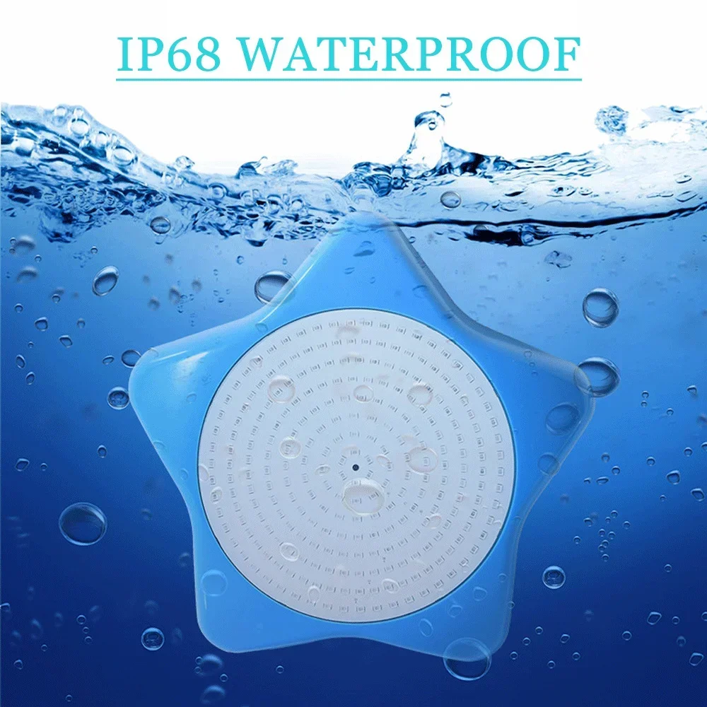 35W RGB Underwater Lights 25W Swimming Pool Light 20W Mobile APP Control No Punching Install Pool Party Decoration Fountain Lamp