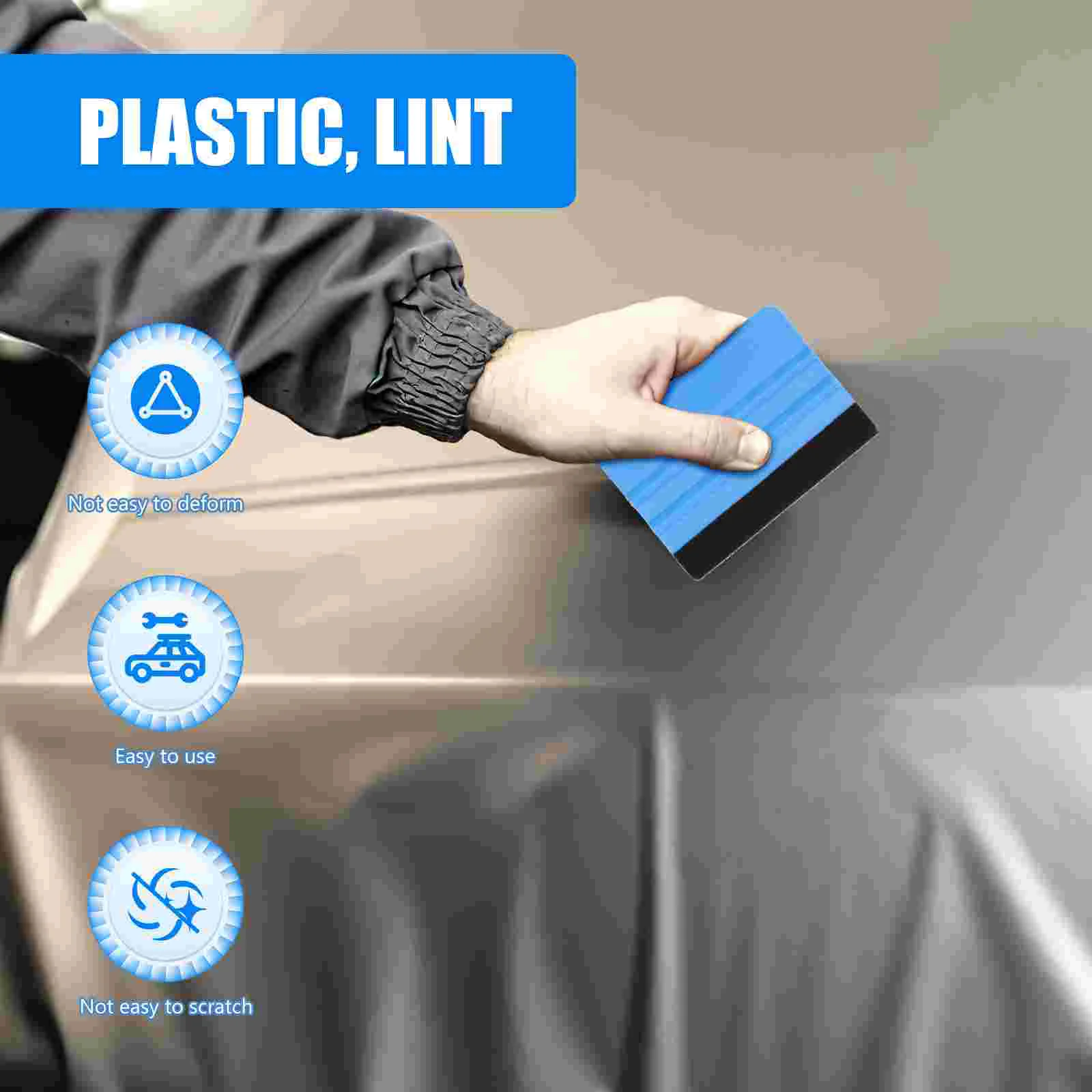 Wallpaper Sticker Tool Peel and Tools Smoothing Smoother Kit Squeegee for Suite Installation