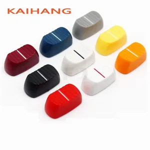 Plastik Push-on Anahtar Kapağı Yamaha dijital karıştırma konsolları Kaydırarak Fader Kap kartı, Ses Kartı, Mikser, Doğrusal, 23x11x10. 5mm 10 Adet Ses kartı behringer için en iyi 10 satış-no. 5