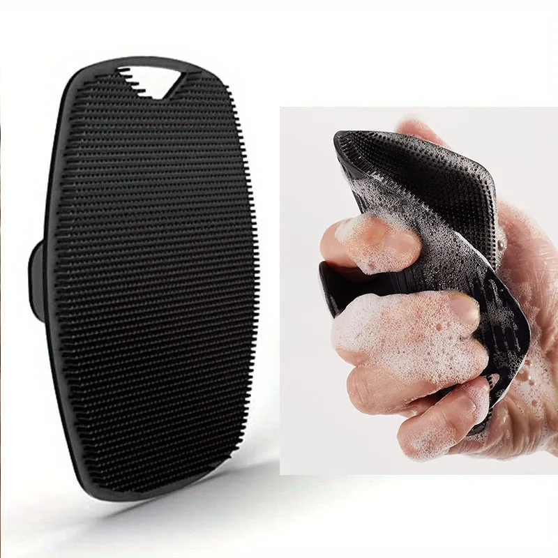 Peeling Silikon Bad Pinsel Tragbare Dusche Sanfte Massage Bad Gesicht Waschen Reinigung Pinsel Bad Gadget gesichts pinsel MYS007