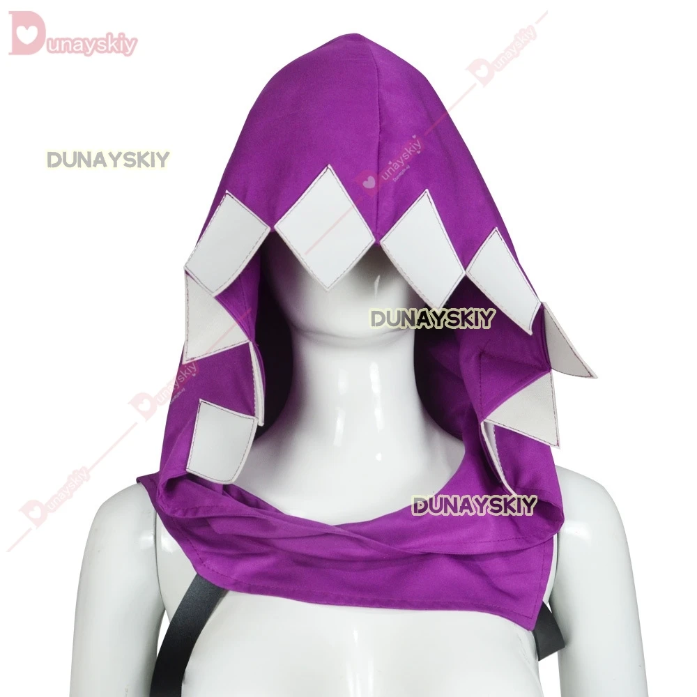 Disfraz Arcane Jinx, sombrero de Cosplay, juego LOL TV 2, accesorios de disfraz, tocado de juego de rol para mujeres adultas, vestido elegante para fiesta