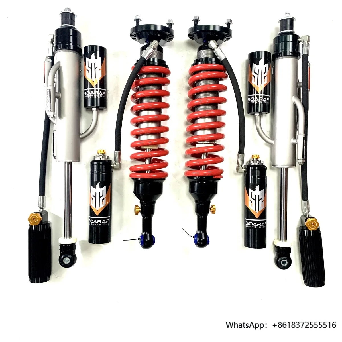 

daSOARAP Travel Range of 10" to 18" Triple Bypass Reservoir Shock Absorber for Toyota Tacoma 2005+