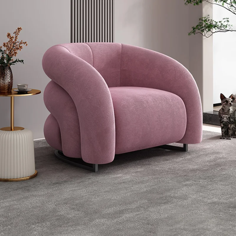 

Modern Internet Celebrity Lounge Chair Prefabricated House Hotel Lobby Lazy Talk Single Simple Creative Designer Single Sofa
