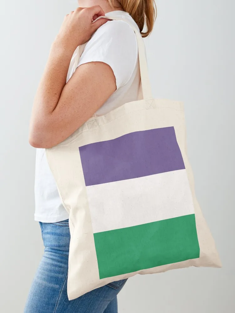 حقيبة حمل بعلم Suffragette حقائب حمل للرجال والنساء حقائب شاطئ رائعة حقيبة تسوق