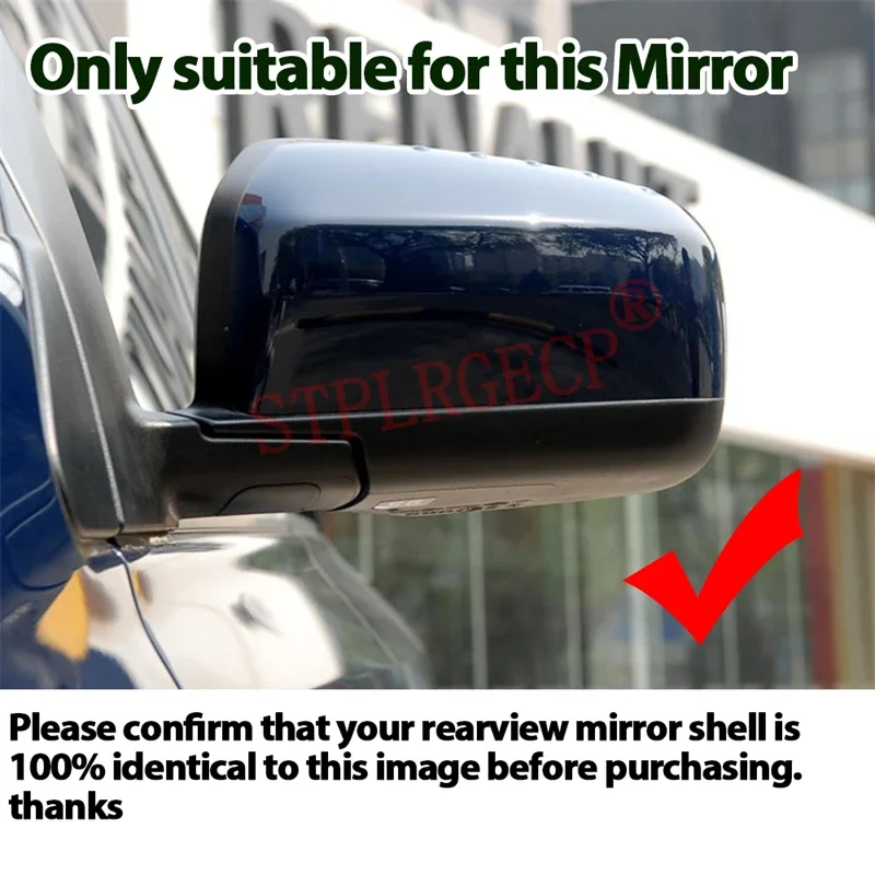 Car Exterior Side Electric Rearview Mirror Lens for Renault Samsung QM5 2007-2011 with Heating Heated Glass