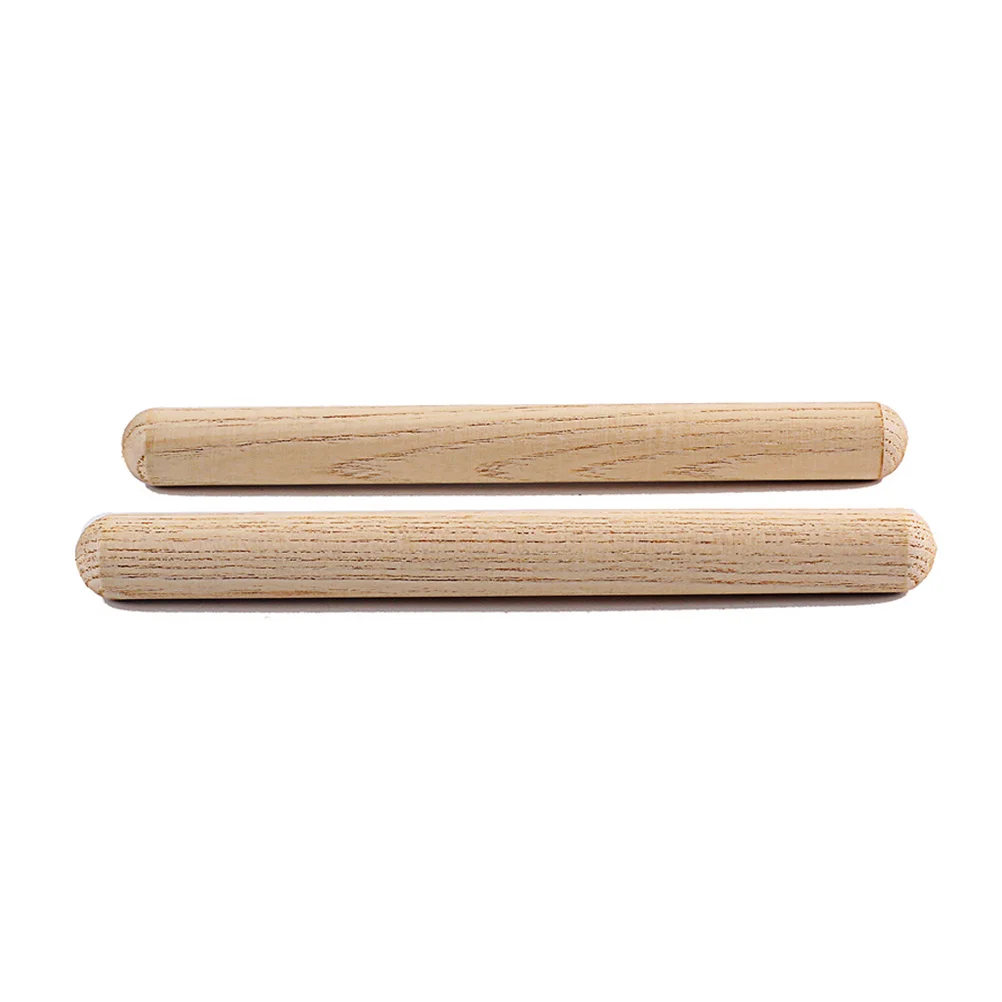 

2 pcs Mini Wooden Drumsticks For Kids Beginners Practice Wood Tip Rhythm Percussion Accessories Small Drum Stick Instrument