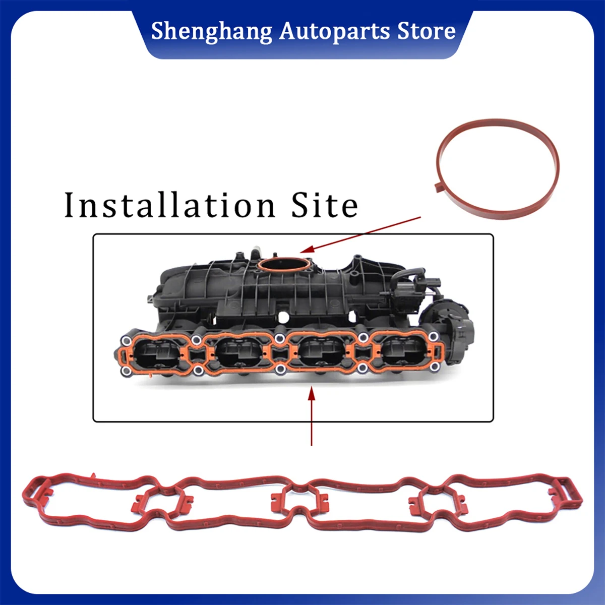 

Intake Manifold Gasket For Audi A3 A4 A5 A6 A7 A8 Q3 Q7 Q8 TT EA888 MK3 06K129717A 06K129717C 95812971700 06K133073 06K 133 073