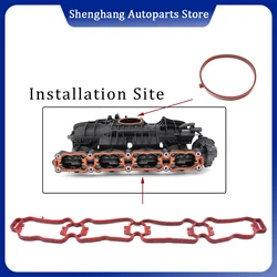Intake Manifold Gasket For Audi A3 A4 A5 A6 A7 A8 Q3 Q7 Q8 TT EA888 MK3 06K129717A 06K129717C 95812971700 06K133073 06K 133 073