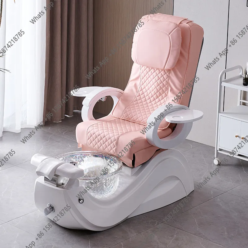 Electric Foot Bath Sofa Chair Reclining Foot Bath Spa With Basin Foot Wash Chair Massage Chair Beauty Manicure Meijie Pedicure S