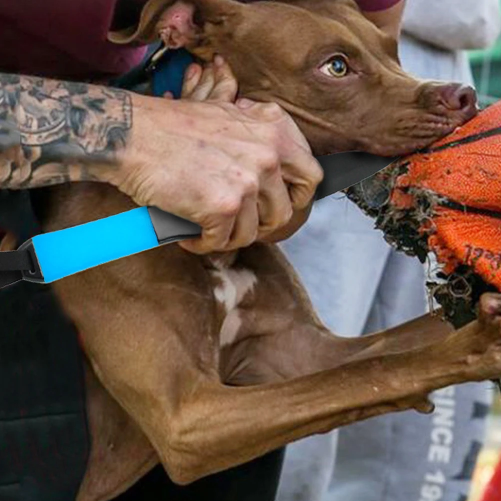 

Dog Training Equipment Durable Comfortable Medium Large Dog Walking Hunting Nylon Glue Anti Skid Stick Mouth Opener