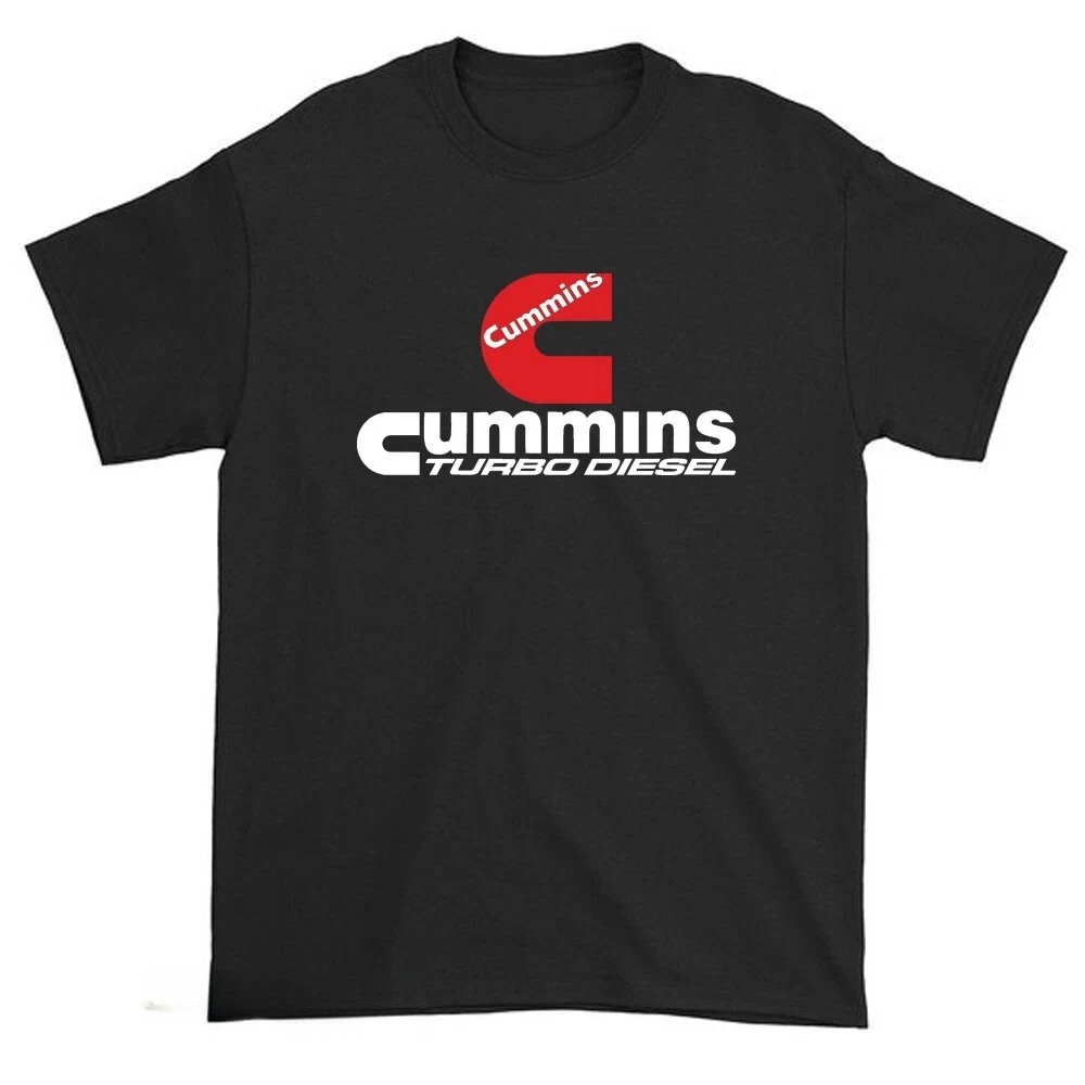 New Cummins Turbo Diesel Logo Men's T-Shirt Graphic Cotton Tee Printing High-end Luxury Unisex Style Both of Men and Women