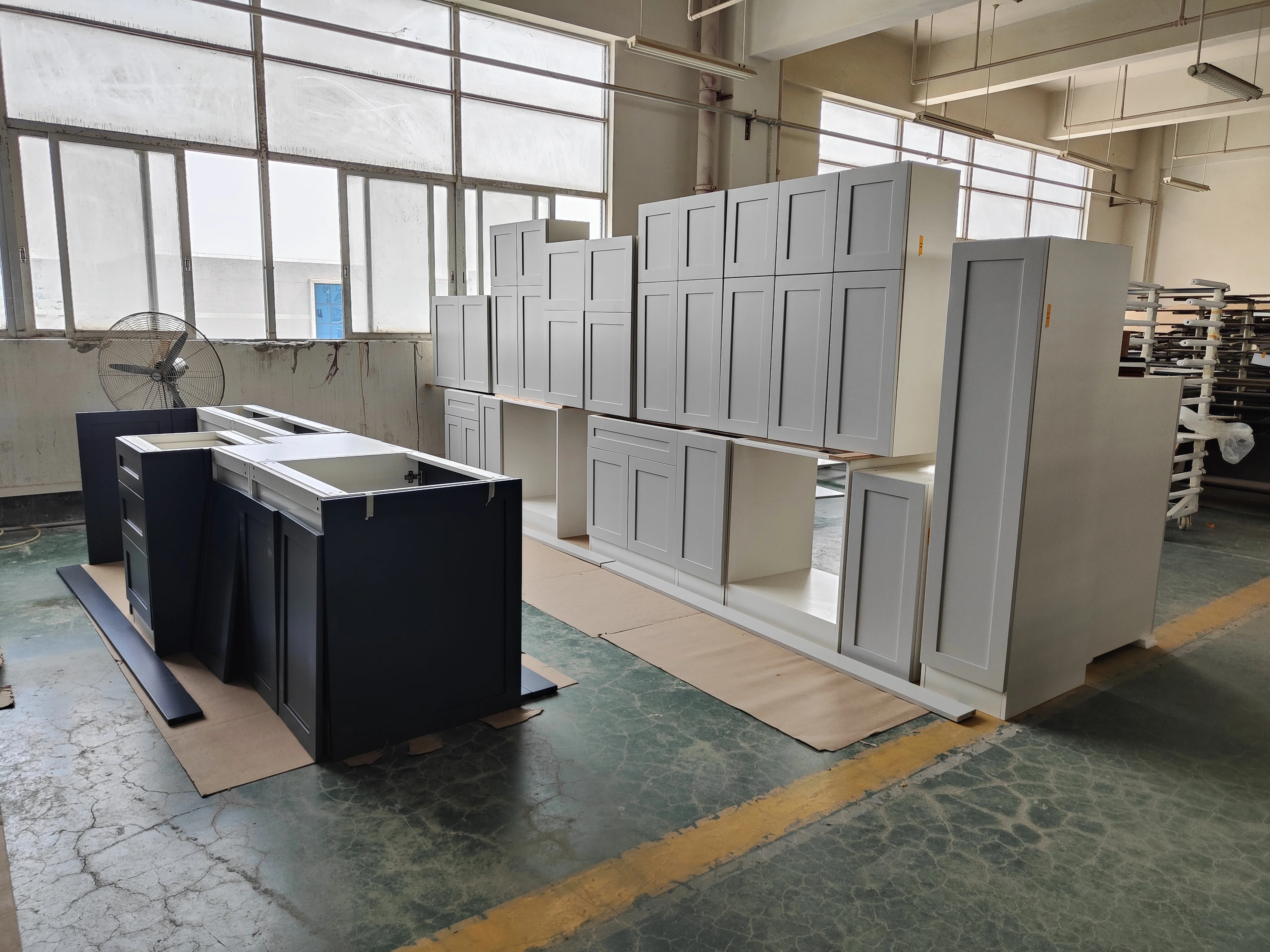 Muebles de cocina de madera maciza