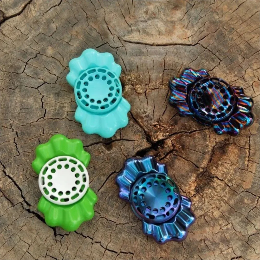 L7 EDC Two Leaf Conch Fidget Spinner Oryginalne Projekty Zabawki Antystresowe Dla Dorosłych Gadżety Redukujące Lęk Spinner Gyro