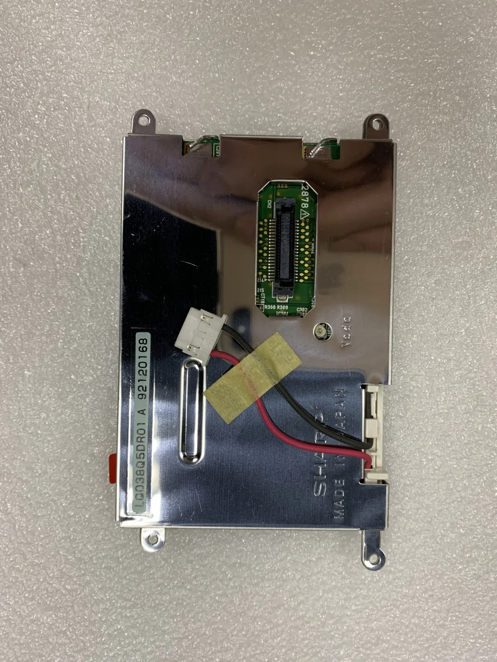 Tela lcd lq038q5dr01, 3.8 polegadas, original, novo