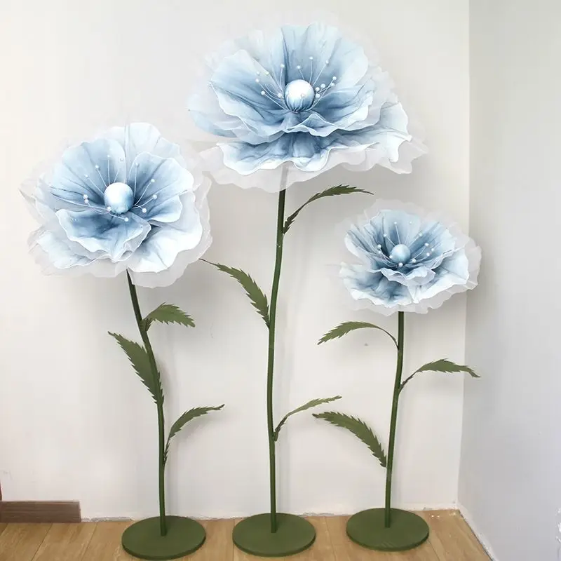 New wedding props silk flower foam flower window decoration ornament, paper flower t-table road guide wedding scene arrangement