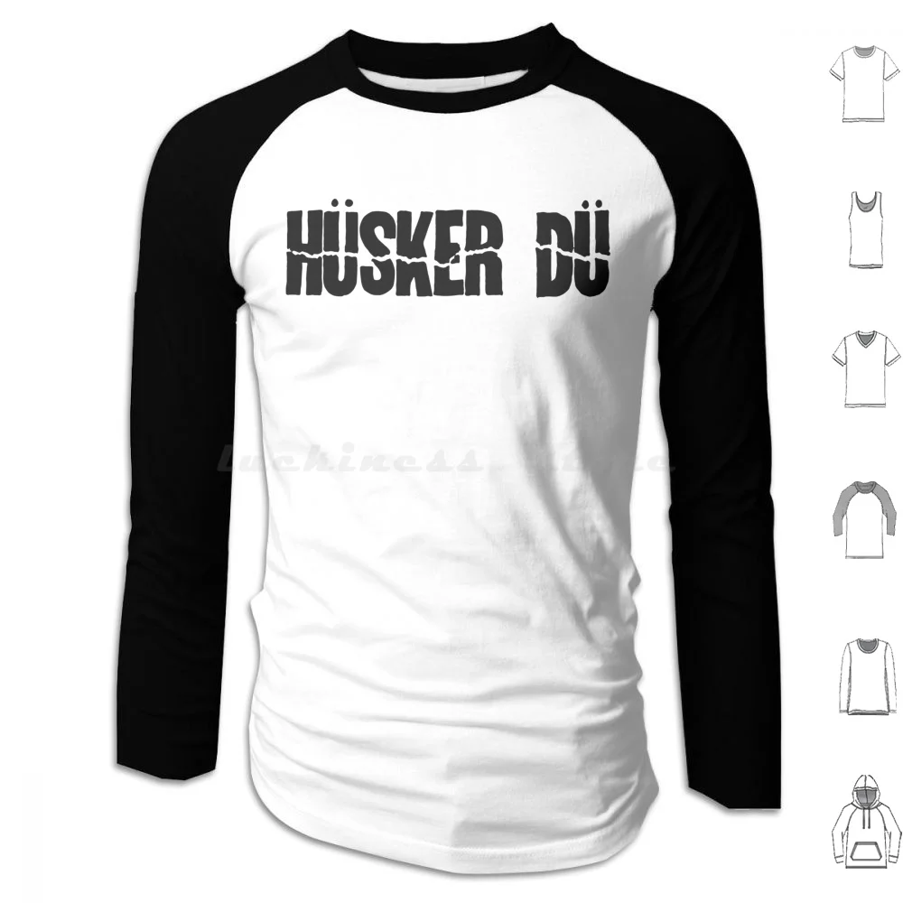 Best Seller Husker Du ( Black Version ) Hoodie cotton Long Sleeve Band Punk Alternative Husker Du Husker Trending