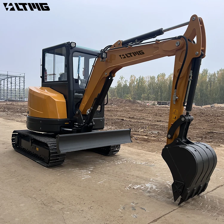 FAST SHIPPING EPA Mini Excavator 3.5 Ton Imported Engine New Crawler Digger Compact Minibagger Farm New Small Excavators Hine