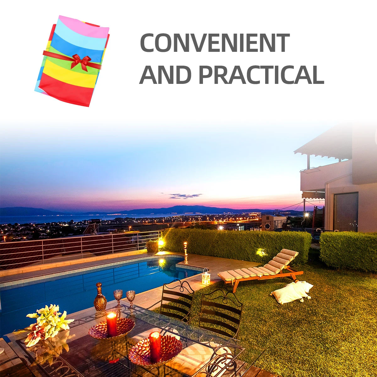 

80 Cm Inflated Swim Ring Water Floating Thicken Tool Supplies Leak Proof PVC Cooling Relaxation Beach Fun Swim