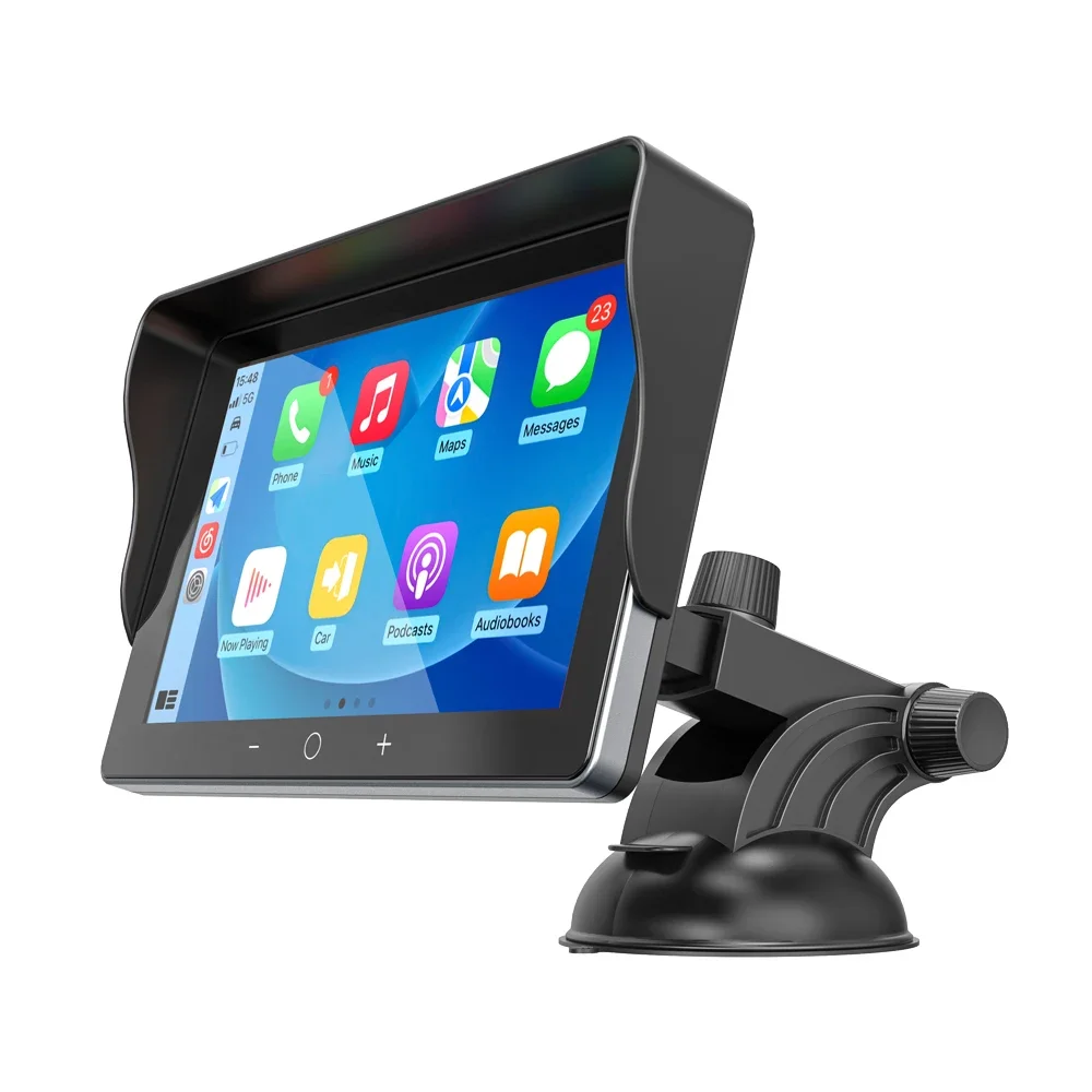 

l # JMC 7 Inch Car Stereo Carplay Display Portable Touch Screen Portable Car Radio Usb Wireless Universal Android Auto