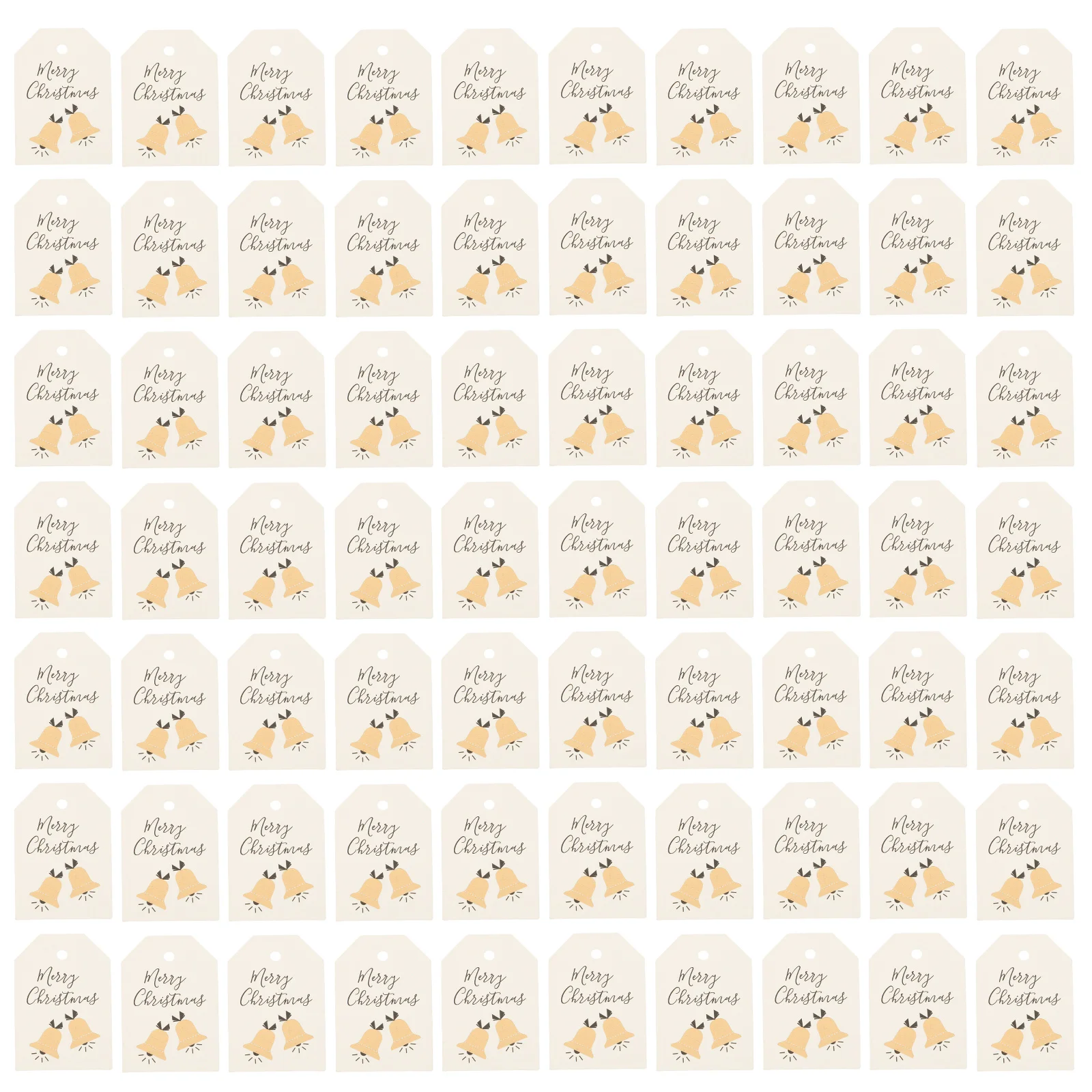 

200Pcs Xmas Gift Cards Creative Holiday Tags Premium Paper Hangtags for Present Decoration Lovely Christmas Party Favor Labels