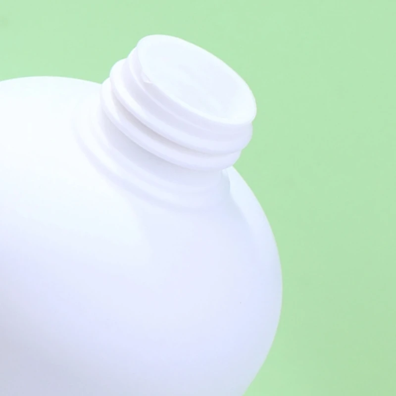 Botellas de plástico para champú de viaje, contenedores blancos rellenables para loción, crema, tapa abatible, Gel de ducha, botellas con bomba de espuma