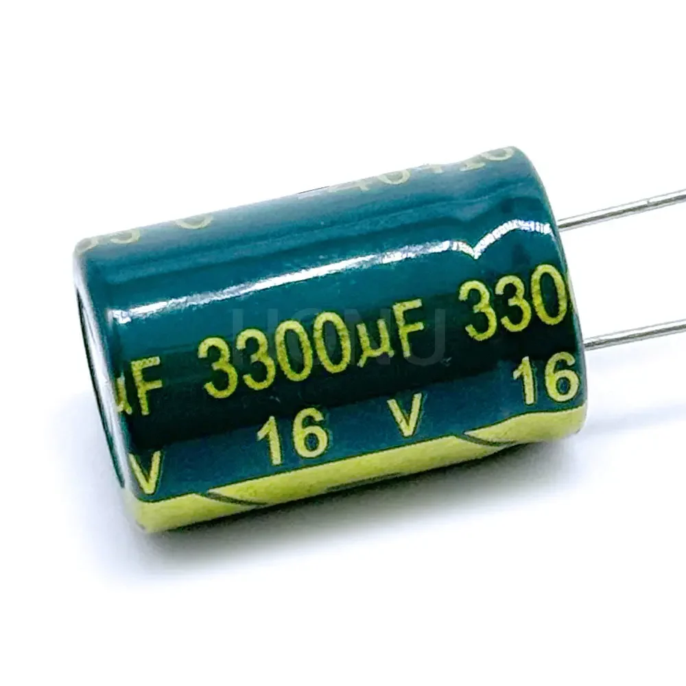 Baixo ESR Capacitor De Alumínio, 20% Eletrolítico De Alta Freqüência, 3300UF, 6.3V, 10V, 16V, 25V, 35V, 50V, 63V