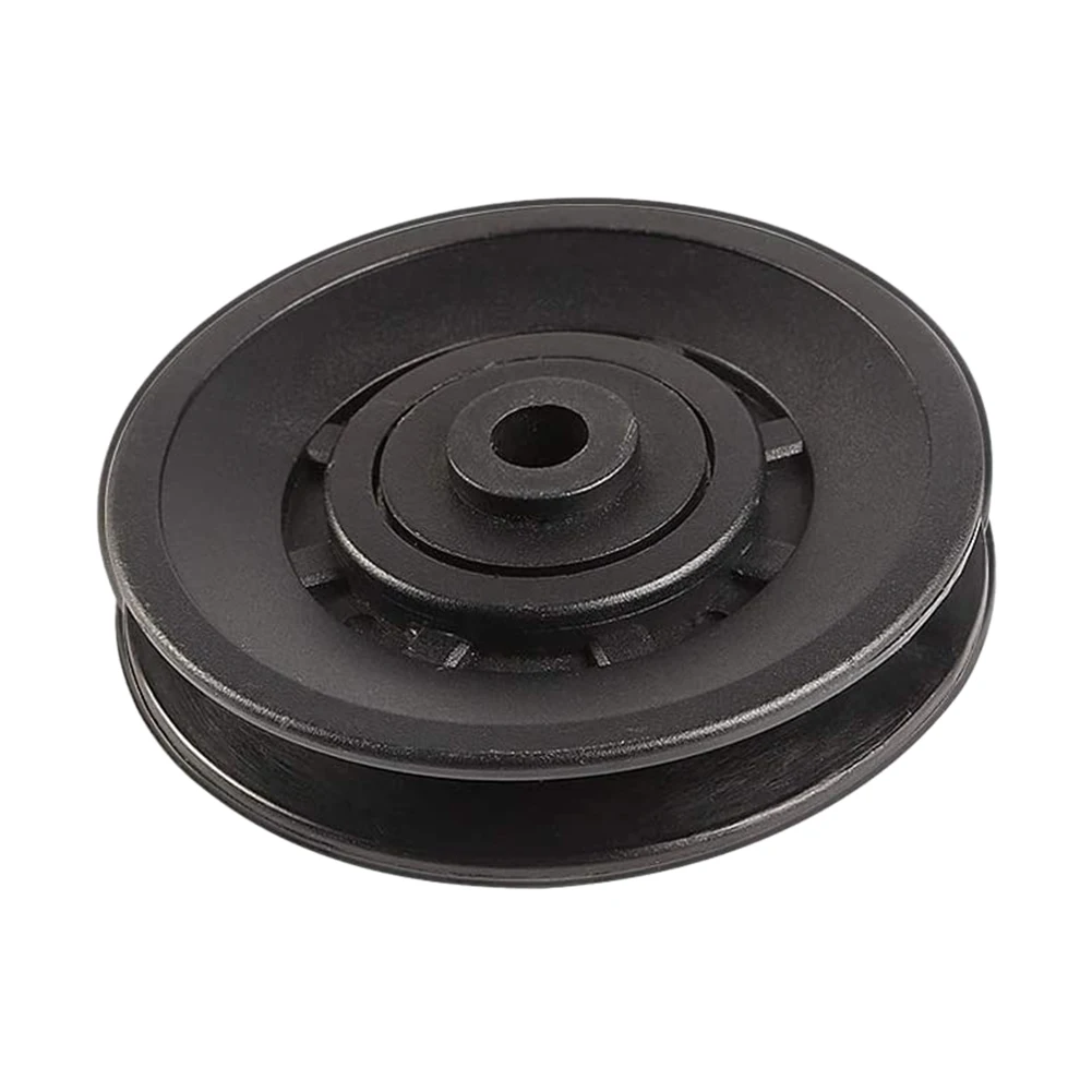 90mm Black Universal Bearing Pulley Gym Fitness Equipment Accessory -1 piece