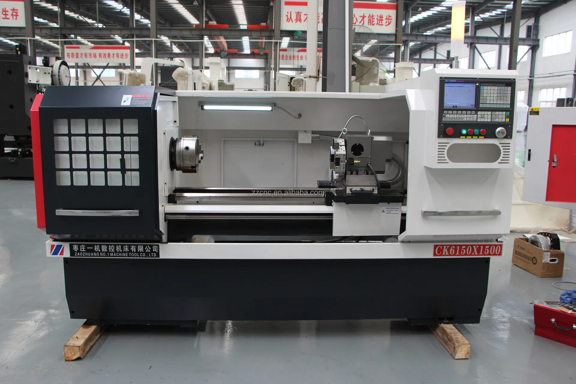 Fully Automatic High-Precision CNC Lathe Ck6150 Customized Motor Cnc Milg Hine 3 Axis Horizontal 150 Mm