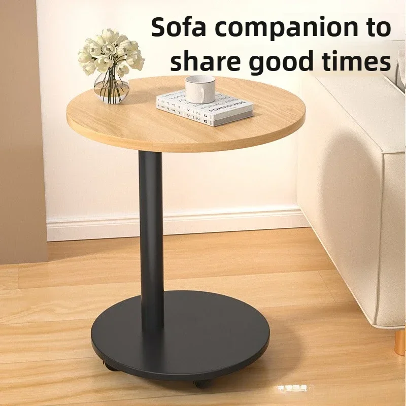 

Living room sofa side several bedside side cabinets removable storage balcony small round table