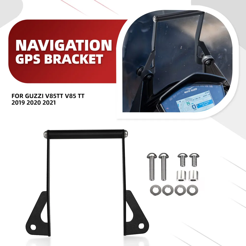 

Motorcycle Accessories Front Wireless charging Mobile Phone Navigation Bracket GPS Mount For GUZZI V85TT V85 TT 2019 2020 2021