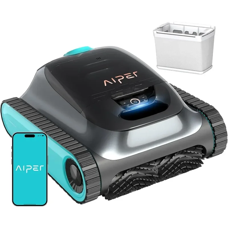 Aiper 2026 Scuba S1 Robotic Pool Cleaner, Weekly Custom Cleaning Plan, 270 Min Runtime, Over-the-Waterline Scrubbing