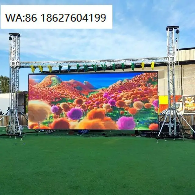 

turnkey system full set stage LED display Waterproof 500x500mm Mobile LED Display Panel P391 P481 HD IndoorOutdoor Event Screen