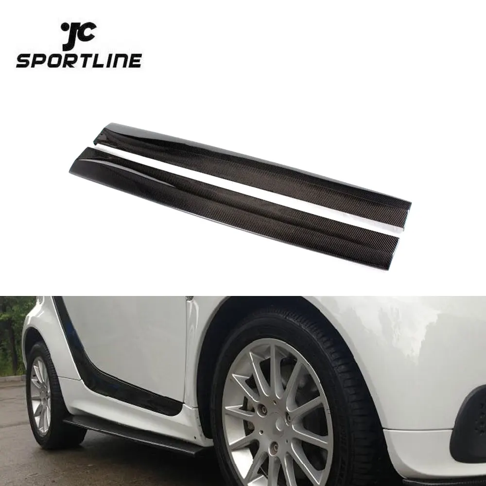

Carbon Fiber Car Side Skirts for Mercedes-BENZ Smart 2012-2013