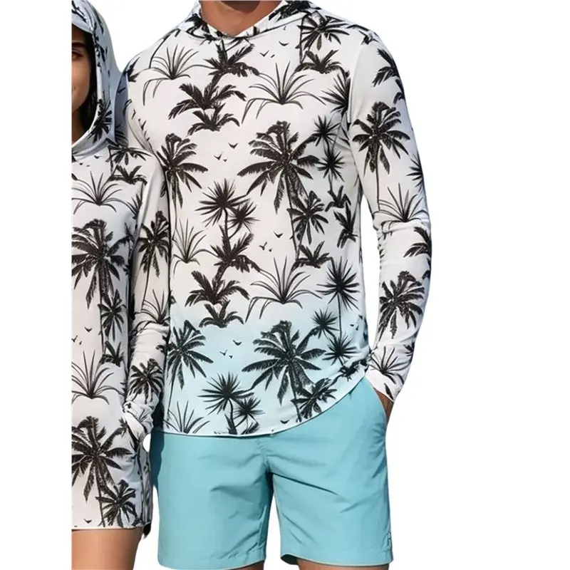 

L71A Men's Sun Hoodie - Light-Weight UV Protection Fishing Shirt, Quick-Dry Moisture-Wicking Rash Guard