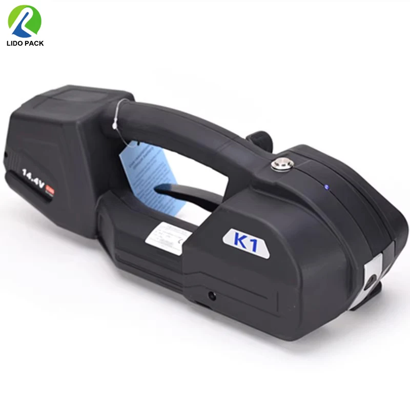 

High Performance Price K1 Battery Semi-automatic Strapping Tool For 1/2-5/8 In Pp Pet Plastic Straps