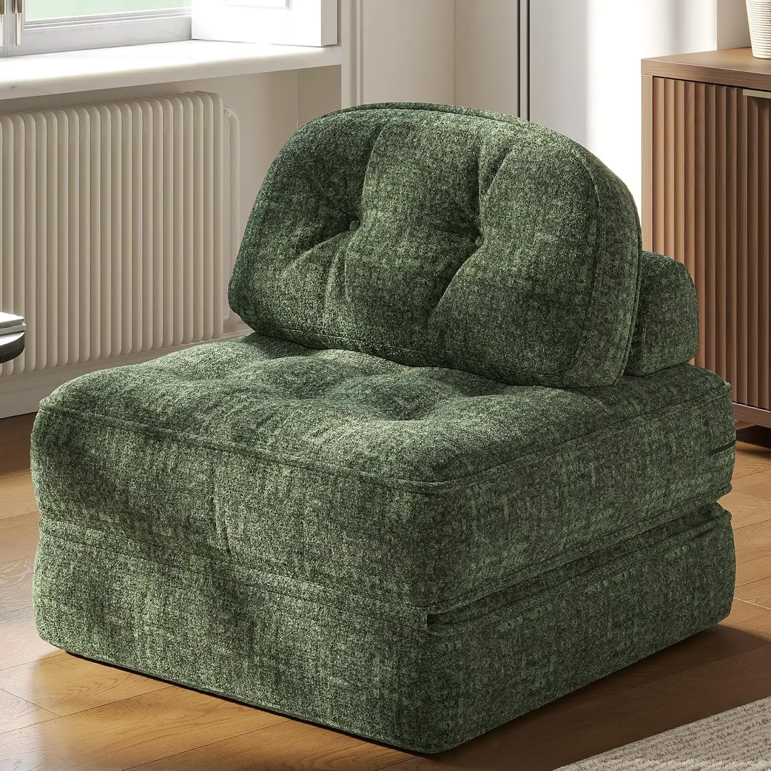 

Складной диван-кровать с подушкой, раскладной удобный диван-кровать для домашней гостиной и игр для взрослых, современный удобный дизайн