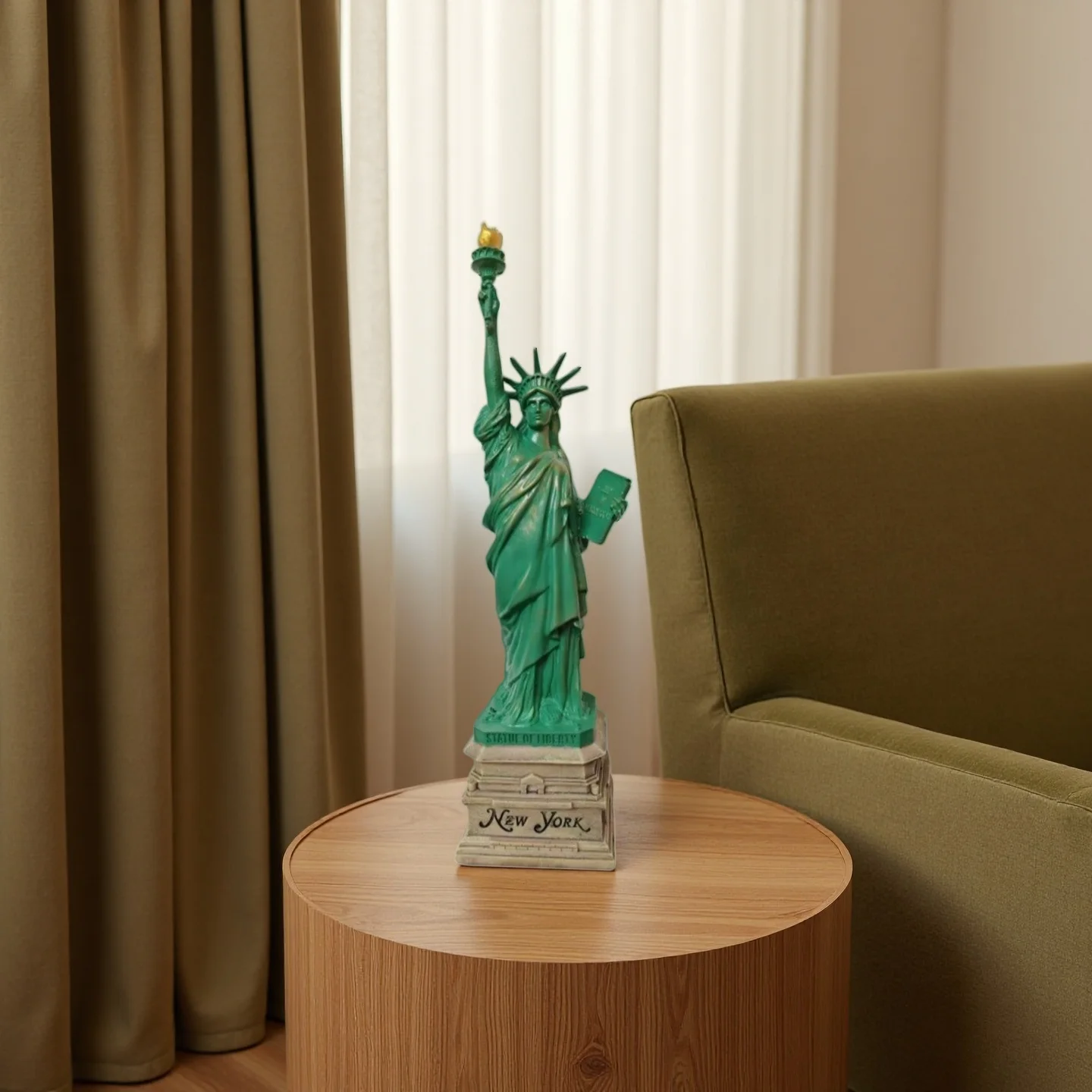 Statue of Liberty resin Statue Desk Accessories Collectibles Travel Souvenirs New York Office Home Interior Room Decoration