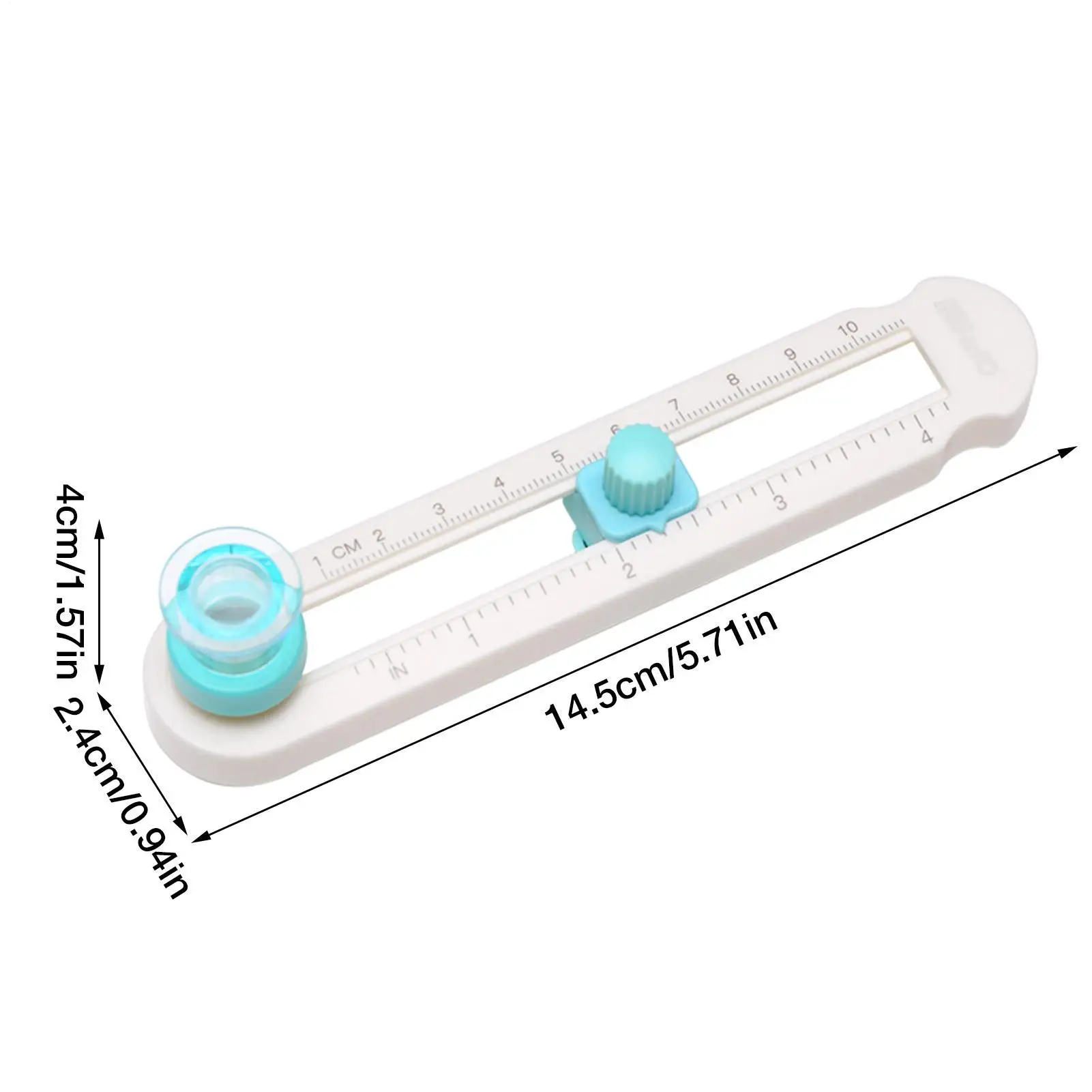 2-20cm Circle Cutter Compass Circle Cutter Scrapbooking Paper Tool With Clear Scale DIY Handmade Crafts Home Study Offices Tool