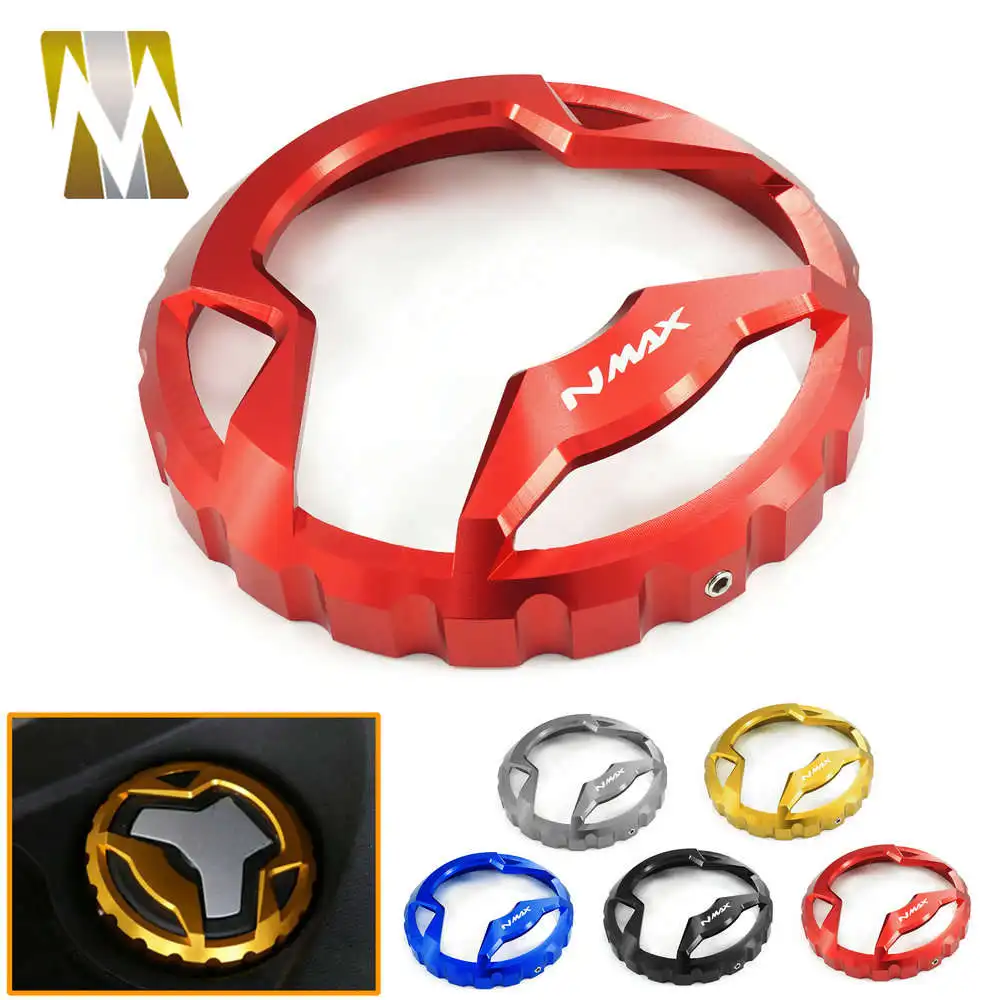 غطاء خزان النفط Feul لياماها NMAX 155 N-max 125 nmax 155 اكسسوارات 2016 2017 2018 2019 حافظة زيت الغاز غطاء قذيفة الديكور