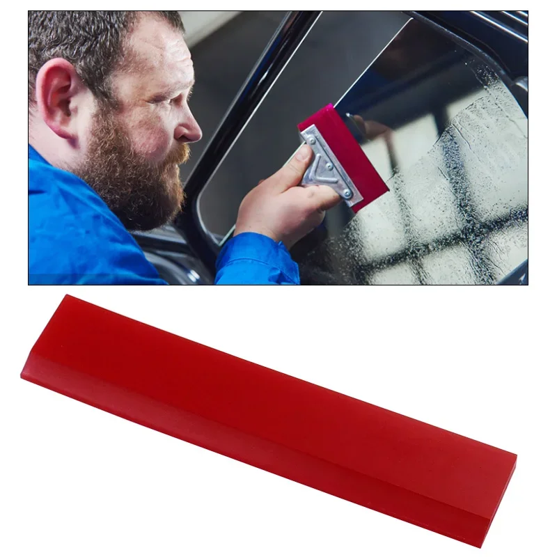 Rubber Scraper Window Squeegee Blade Glass Cleaner Vinyl Tint Tools Sticker Remover Car Cleaning Accessories