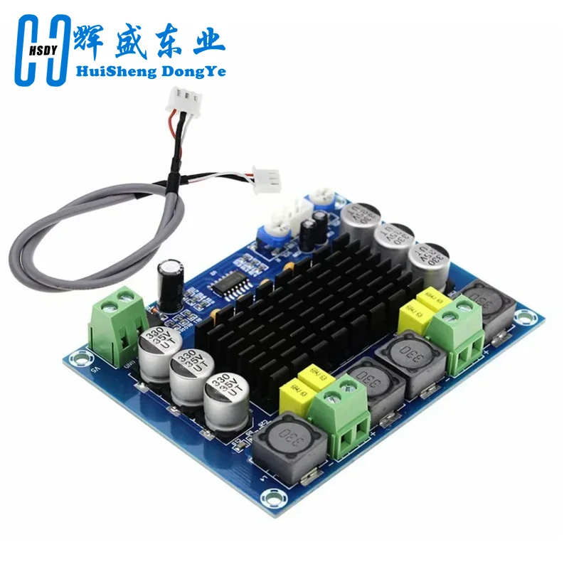 XH-M543 TPA3116D2 2*120W Dual Channel Digital Stereo Audio Power Amplifier Board High Power DIY 240W Amplificador Sound Board