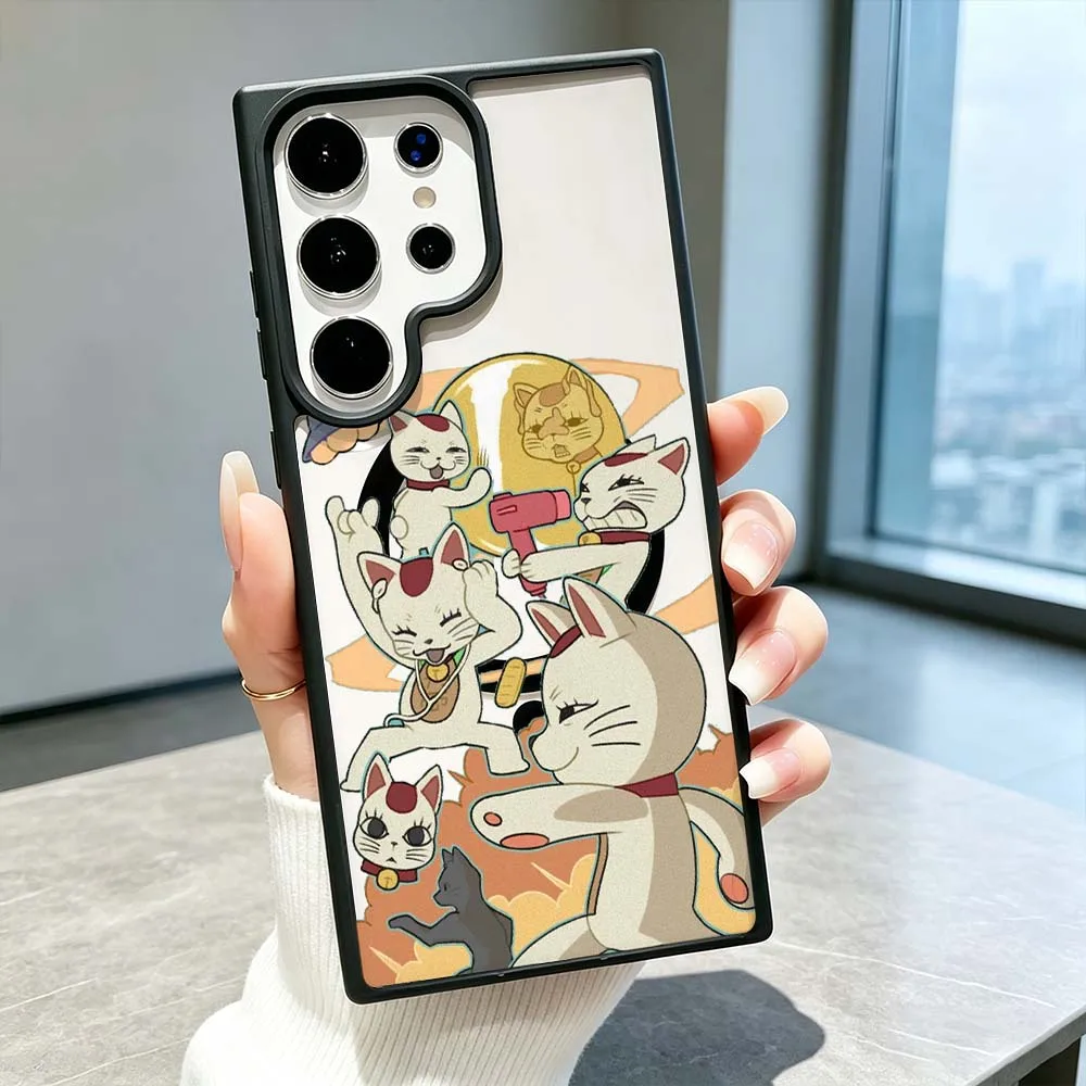 Anime Manga Dandadan Cover For Samsung Galaxy S26 S25 S24 S23 S22 Ultra Plus Phone Case