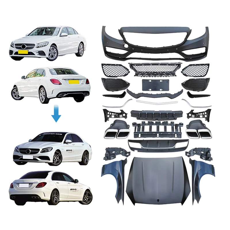 

Conversion Kit Maybach W221 to W223 for Mercedes Benz S Class W221 Upgrade to New W223 Body Kit S63