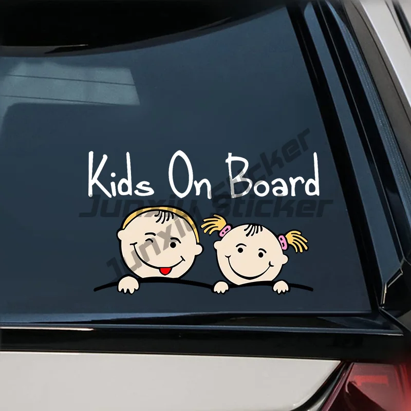 

Car Sticker Kids Baby on Board Waterproof Vinyl Decal Car Accessories Decor Pegatinas Para Coches