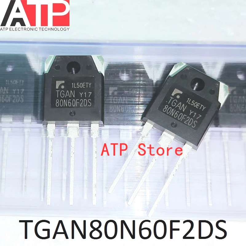 5PCS-20PCS 100% Nowy Importowany Oryginalny TGAN80N60 80N60F2DS TGAN80N60F2DS TO-3P IGBT Tube Lnverter Spawarka Moc 80A 600V