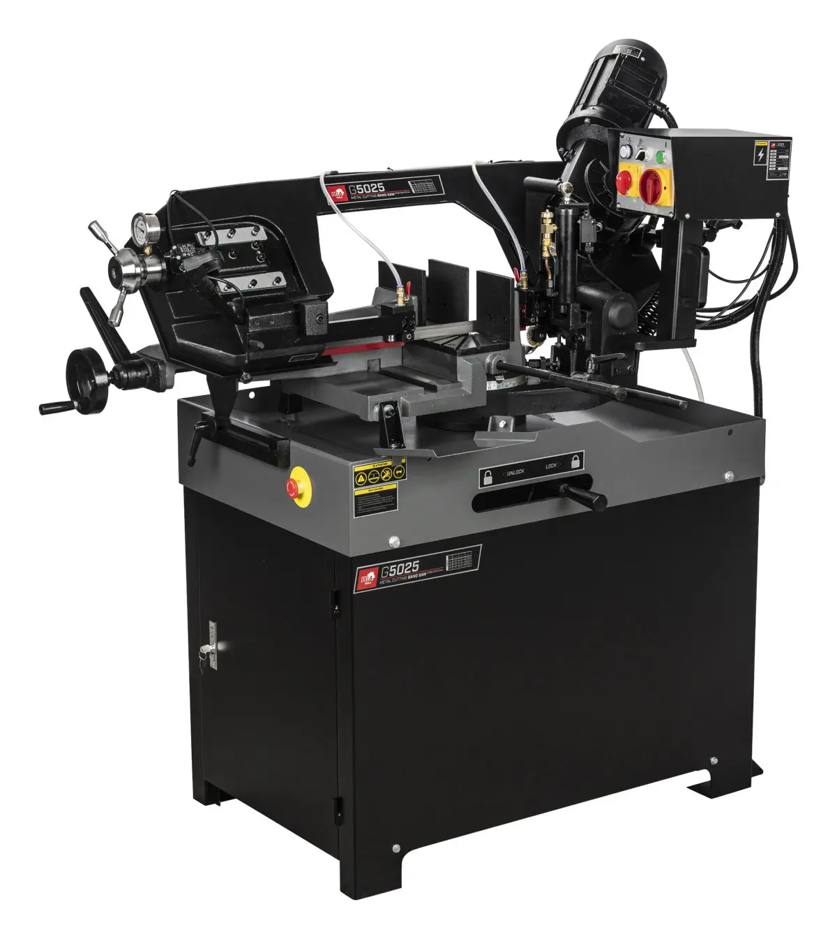 Industrial Semi-manual Metal Band Saw G5025
