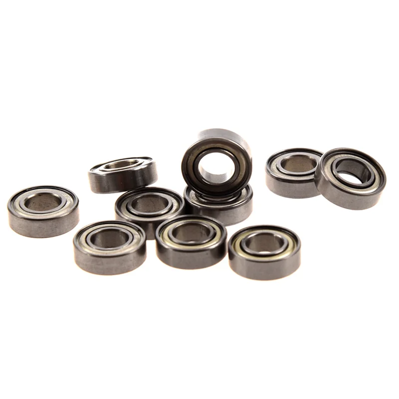 

【Hot Cake】100 Pcs 698Z 8 X 19 X6mm Single Row Sealed Deep Groove Ball Bearings