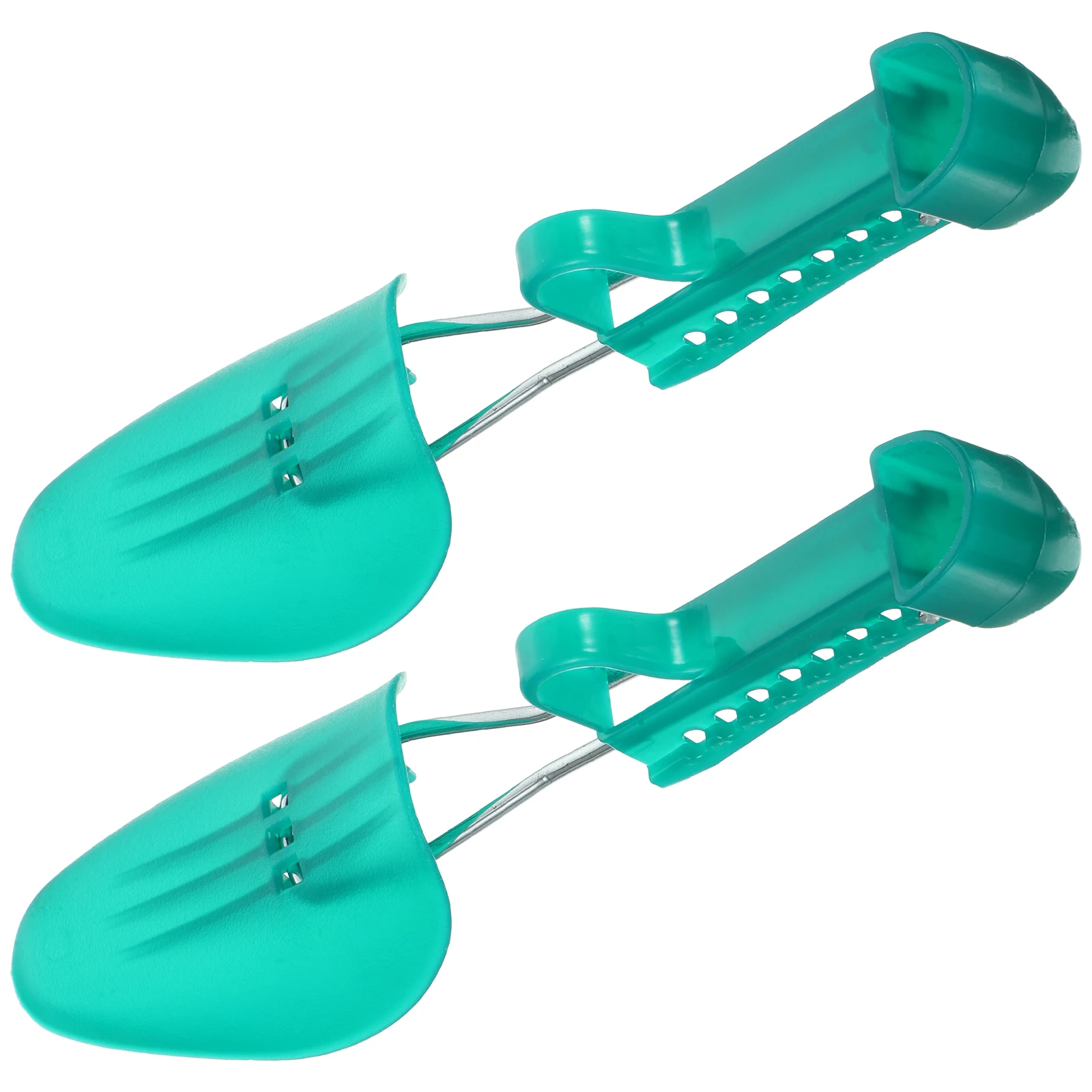 1 par de ensanchadores de zapatos ajustables para mujer, soporte expansor de plástico duradero de 34 a 44 para botas, bombas, limpieza larga y fácil
